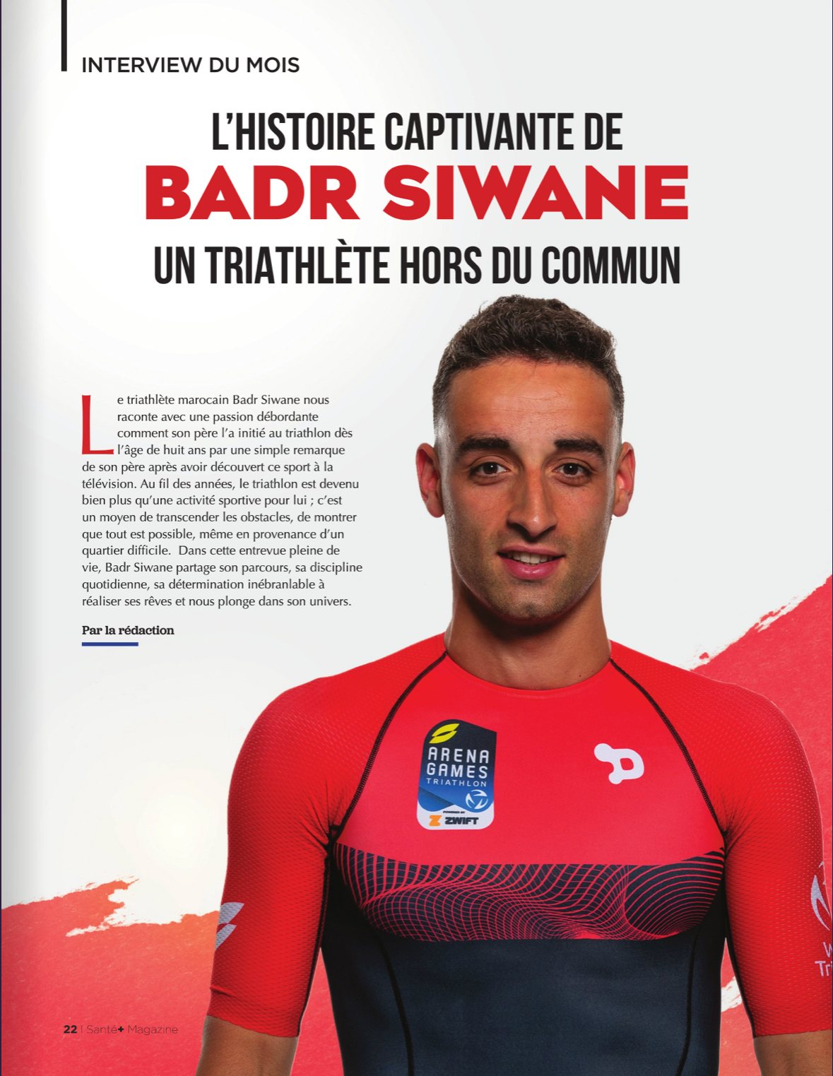 Badr Siwane, reportage magazine
