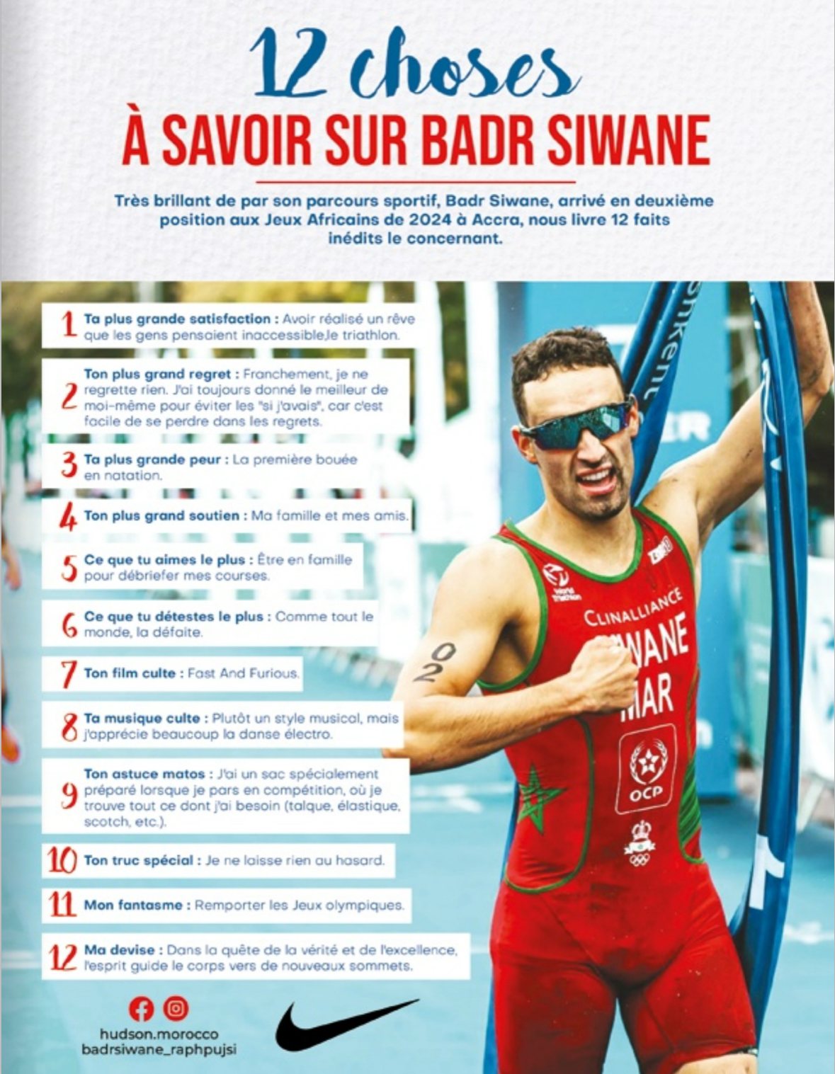 Badr Siwane, reportage magazine