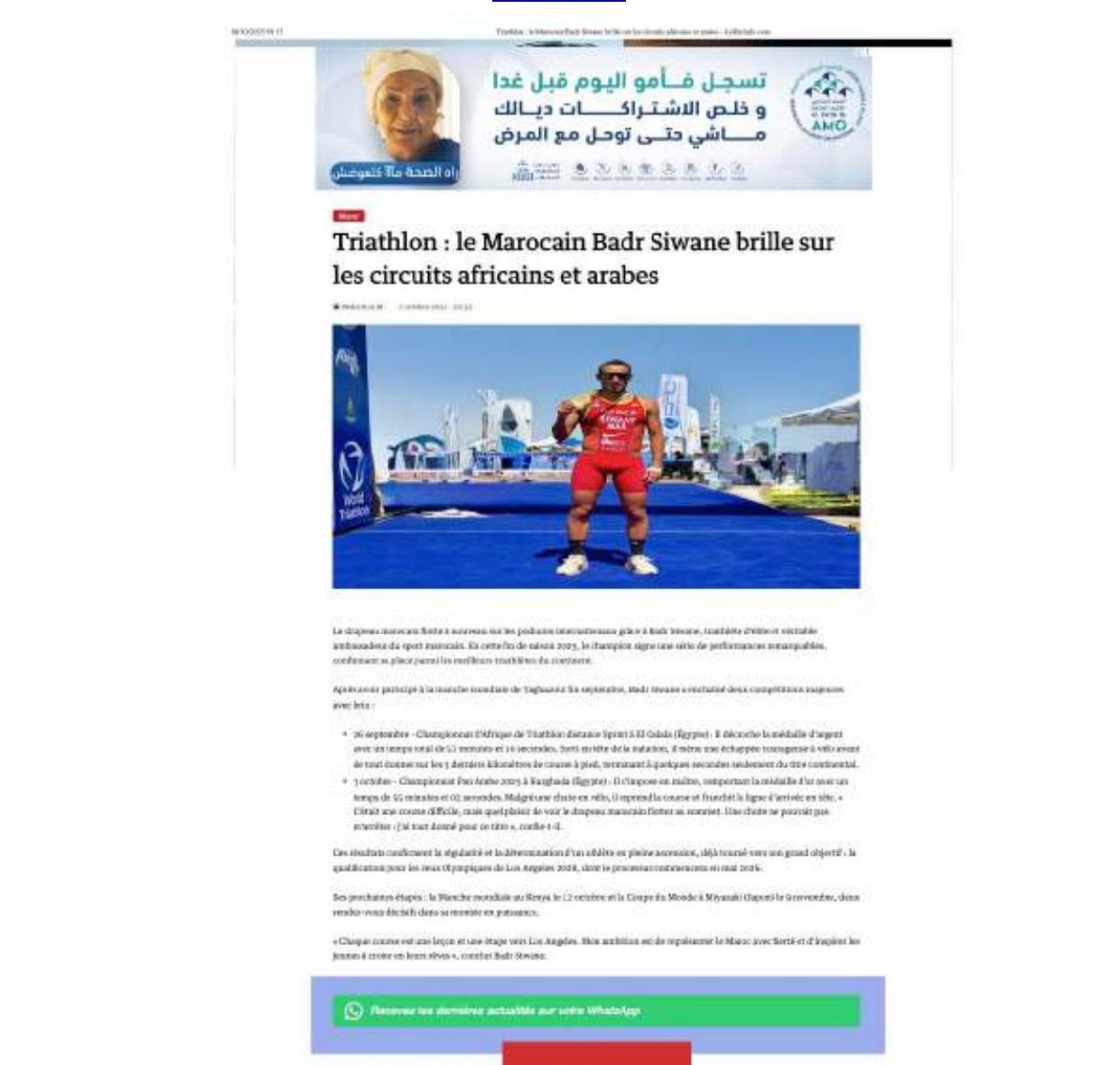 Badr Siwane — revue de presse (page 10)
